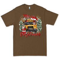 Cacao merry christmas school bus Premium Tee - texasbilliewilder