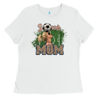 White Soccer Mom Ladies Tee - HowdyJamesFarm
