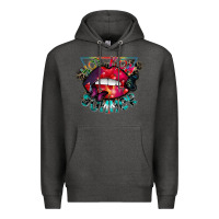 Charcoal Heather hot mom summer Premium Hoodie - CowhideDigitalArt