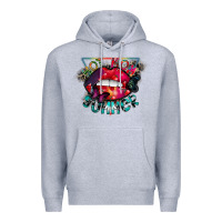 Heather Grey hot mom summer Premium Hoodie - CowhideDigitalArt