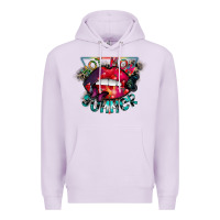 Lilac hot mom summer Premium Hoodie - CowhideDigitalArt