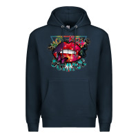 Navy hot mom summer Premium Hoodie - CowhideDigitalArt