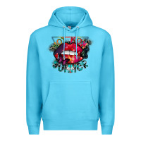 Ocean Blue hot mom summer Premium Hoodie - CowhideDigitalArt