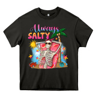 Asphalt Always salty Heavy Core Tee - NancyCooperArtShop