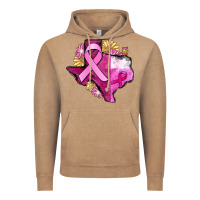 Vintage Coffee Texas Cancer Awareness map Vintage Hoodie - FaDigitalArtStudio
