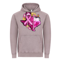 Vintage Zinc Texas Cancer Awareness map Vintage Hoodie - FaDigitalArtStudio
