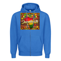 True Royal Juneteenth Zipper Hoodie - BarkalooDesign