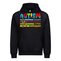 Black autism accept understand love different Urban Hoodie - JahusDesignShop