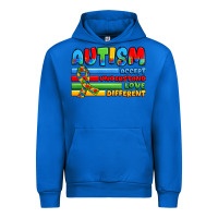 Cobalt autism accept understand love different Urban Hoodie - JahusDesignShop