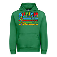 Emerald autism accept understand love different Urban Hoodie - JahusDesignShop