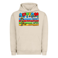 Pigment French Oak autism accept understand love different Urban Hoodie - JahusDesignShop