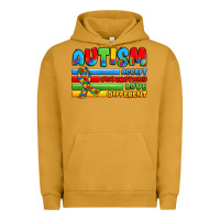 Pigment Peanut Butter autism accept understand love different Urban Hoodie - JahusDesignShop