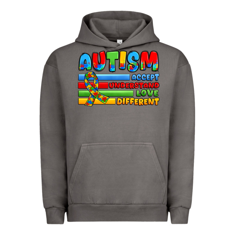 Autism Accept Understand Love Different Urban Hoodie by JahusDesignShop | Teevron