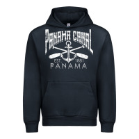 Navy panama canal   central america pacific ocean traveling beach t shirt Urban Hoodie - maiPhamDesign
