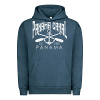 Pigment Midnight Navy panama canal   central america pacific ocean traveling beach t shirt Urban Hoodie - maiPhamDesign