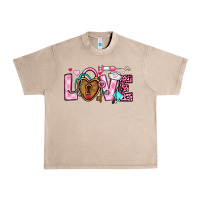 French Oak love valentines day nurse Urban Heavy Tee - OliviaCreatesArt