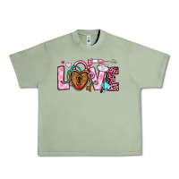 Oil Green love valentines day nurse Urban Heavy Tee - OliviaCreatesArt