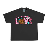 Pigment Black love valentines day nurse Urban Heavy Tee - OliviaCreatesArt