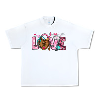 White love valentines day nurse Urban Heavy Tee - OliviaCreatesArt