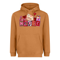 Meerkat valentines day nurse Heavyweight Hoodie - AdoDesignShop
