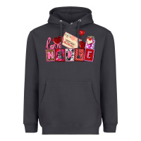 Smoke valentines day nurse Heavyweight Hoodie - AdoDesignShop