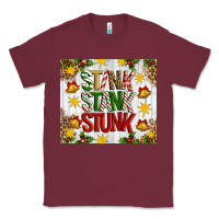 Burgundy Stink stank stunk Classic Tee - Artiststas