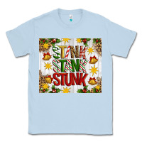 Dusty Blue Stink stank stunk Classic Tee - Artiststas
