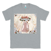 Heather Grey bride tumbler Classic Tee - TumblerDesignByShophia
