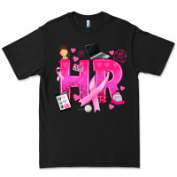 Black breast cancer hr human resources Premium Tee - texasbilliewilder