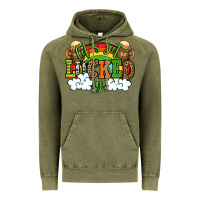Vintage Olive Let's get lucked up St. Patrick's Day Vintage Hoodie - OliviaCreatesArt