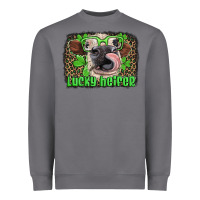 Storm lucky heifer with glasses st patricks Heavyweight Sweatshirt - Artiststas