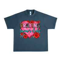 Midnight Navy praying moms club olivia Urban Heavy Tee - OliviaCreatesArt