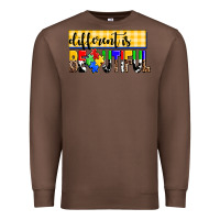 Chestnut different is beautiful Premium Sweatshirt - AdoDesignShop