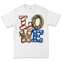 White love 4th of july army veteran Premium Tee - Jasminsmagicworld