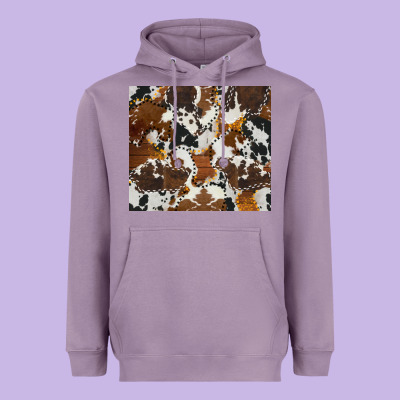 Cowhide Heavyweight Hoodie Designed By Adodesignshop