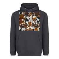 Smoke cowhide Heavyweight Hoodie - AdoDesignShop