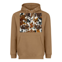 Toasted Coconut cowhide Heavyweight Hoodie - AdoDesignShop