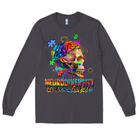 Smoke Neurodiversity is beautiful Long Sleeve Tee - FaDigitalArtStudio