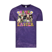 Happy Easter Heifers Easter Day Vintage Tee | Teevron