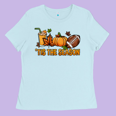 Tis The Season Sport Ladies Tee Designed By Howdyjamesfarm