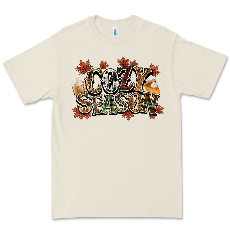 Cozy Season Fall Premium Tee by NancyCooperArtShop | Teevron