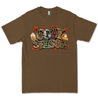 Cacao Cozy season Fall Premium Tee - NancyCooperArtShop