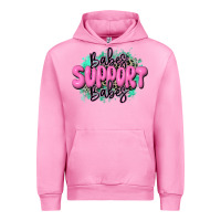 Fuchsia Pink babes support babes Urban Hoodie - JahusDesignShop