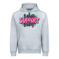 Heather Grey babes support babes Urban Hoodie - JahusDesignShop