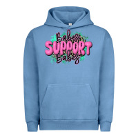 Pigment Pebble Blue babes support babes Urban Hoodie - JahusDesignShop