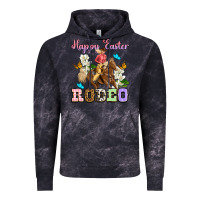 Cloud Black Happy Easter rodeo cowgirl Vintage Hoodie - OliviaCreatesArt