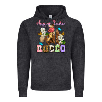 Vintage Black Happy Easter rodeo cowgirl Vintage Hoodie - OliviaCreatesArt