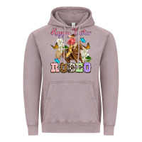 Vintage Zinc Happy Easter rodeo cowgirl Vintage Hoodie - OliviaCreatesArt