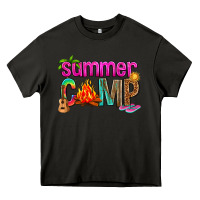 Asphalt summer camp Heavy Core Tee - NancyCooperArtShop