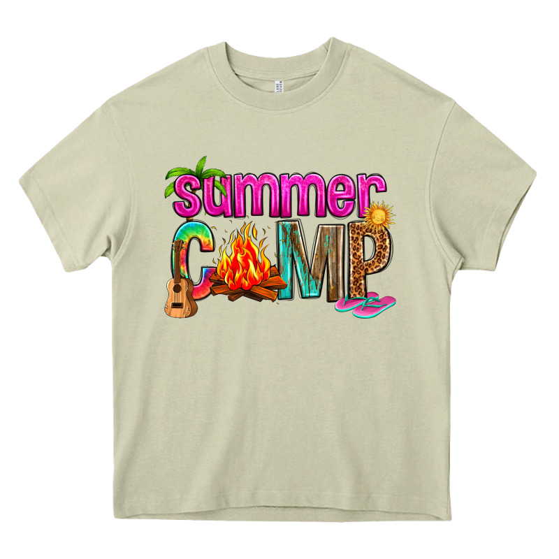 Summer Camp Heavy Core Tee by NancyCooperArtShop | Teevron